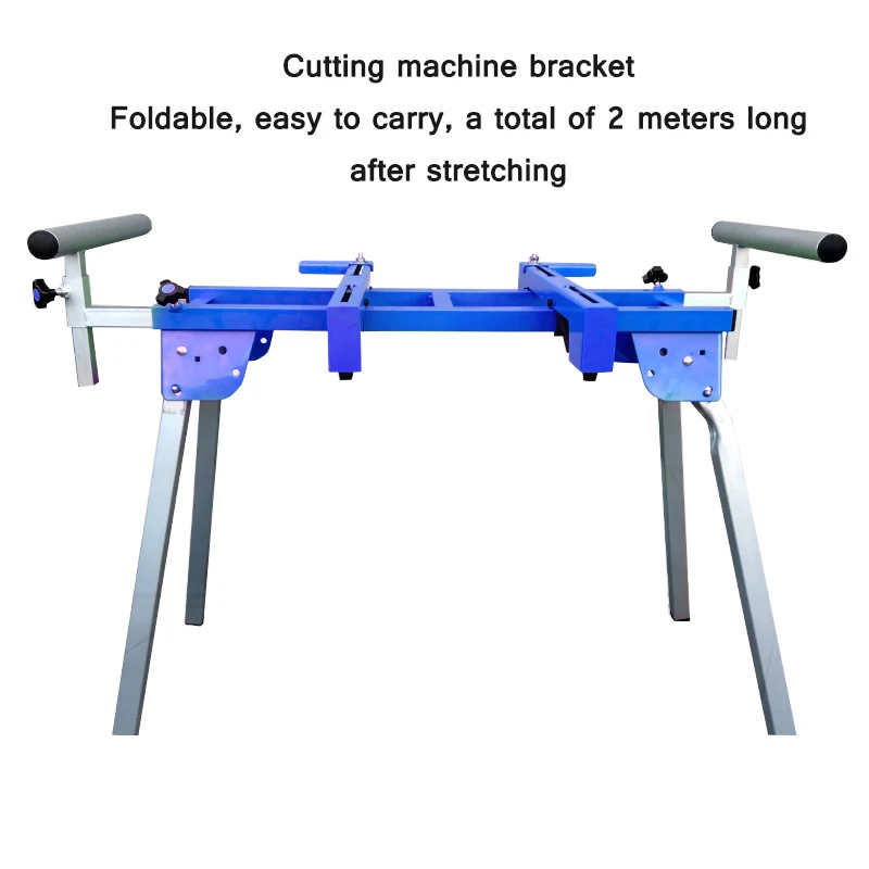 Portable Aluminum Cutting Machine Bracket Miter Cutting Machine Work table Woodworking Table Mobile Bracket Foldable Bracket