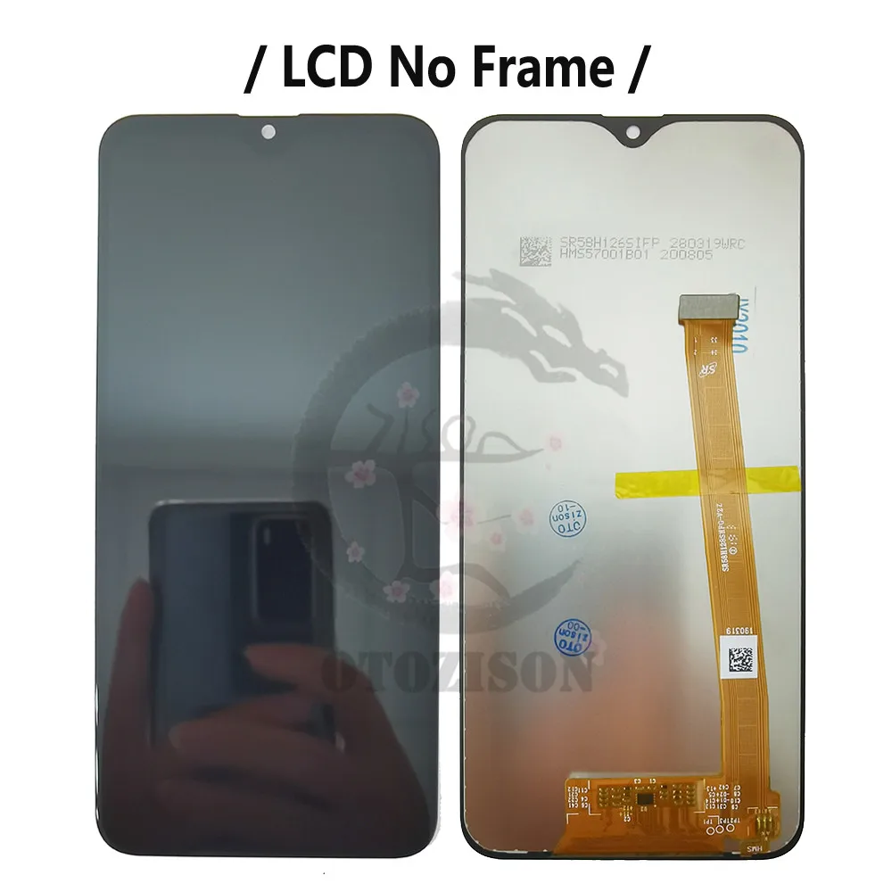 For Samsung Galaxy A20e LCD A202F Display With Frame A202 LCD SM-A202F/DS Screen Touch Digitizer Assembly Super AMOLED Parts