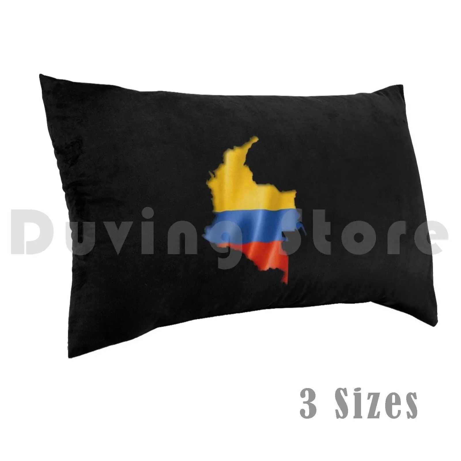 Colombia Flag Country Shape-Gift For Colombian From Colombia Pillow case 40x60 1815 Colombia