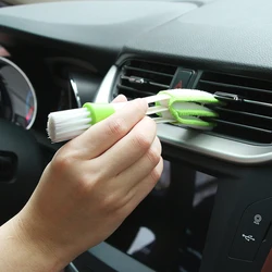 1 pcs Car Air Conditioner Vent Brush Microfibre Car Grille Cleaner  Brush  Auto Accessories Dust brush for instrument panel