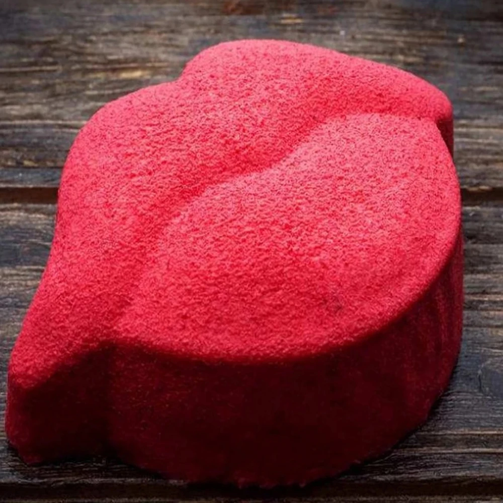 3d Miệng Môi Hình Bánh Kẹo Khuôn Silicon Cho Polymer Đất Sét KHUÔN SOCOLA Bánh Xà Phòng Kẹo Làm Khuôn Tạo Hình Trang Trí Dụng Cụ