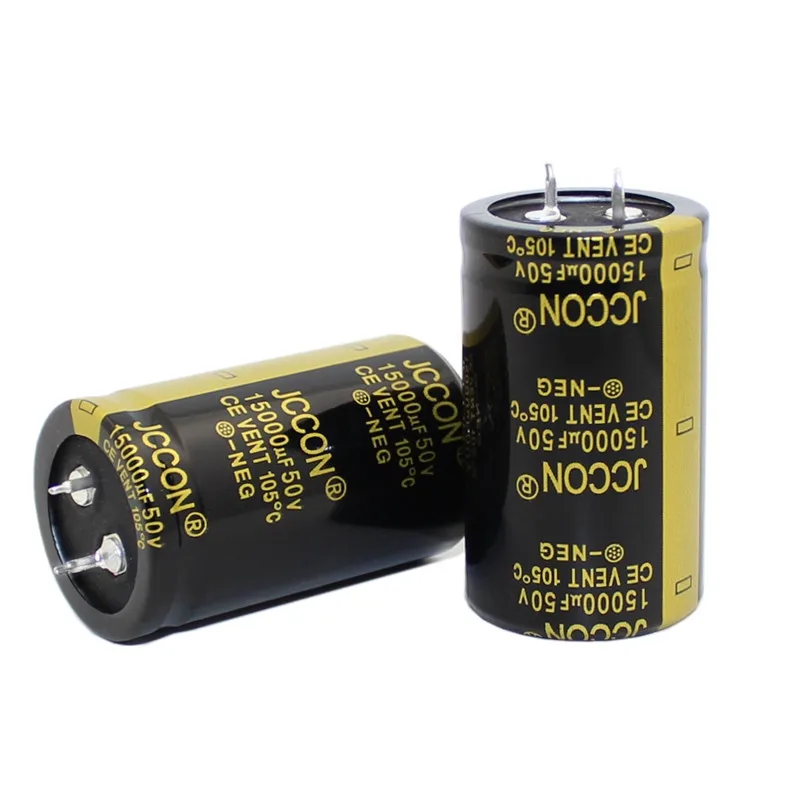 

50v15000uf JCCON Thick-foot Electrolytic Capacitor Volume 30x50 Inverter Power Audio Amplifier Power Capacitor