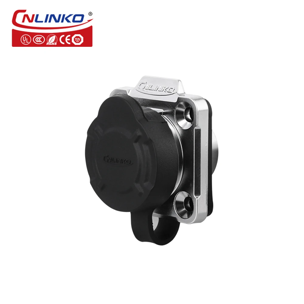 CNLINKO M16 Industrial Female Plug and Male Socket Waterproof IP68 Power Connector 2 3 4 5 7 8 9 Pin Electrical Wire Adapter