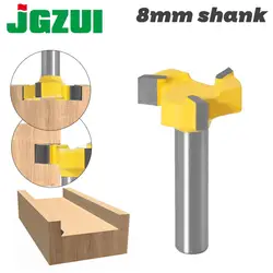 8 millimetri Shank Flush bit trim Z3 Fresatura Dritto Bordo Sbozzare Fresa di Taglio Maniglia per il Legno Lavorazione Del Legno