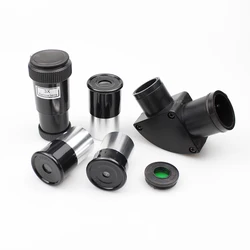 0.965 Inch Telescope Accessory Kit For 0.965 Astronomical Telescope With Three Eyepieces One Diagonal 3x Barlow Lens Moon Filter