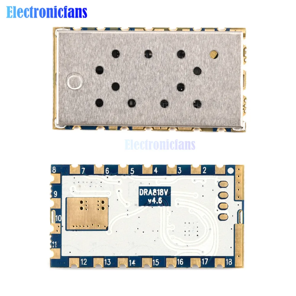 New DRA818V 144MHz 145MHz 146MHz 154MHz 174MHz VHF HAM Radio Module Amateur Radio