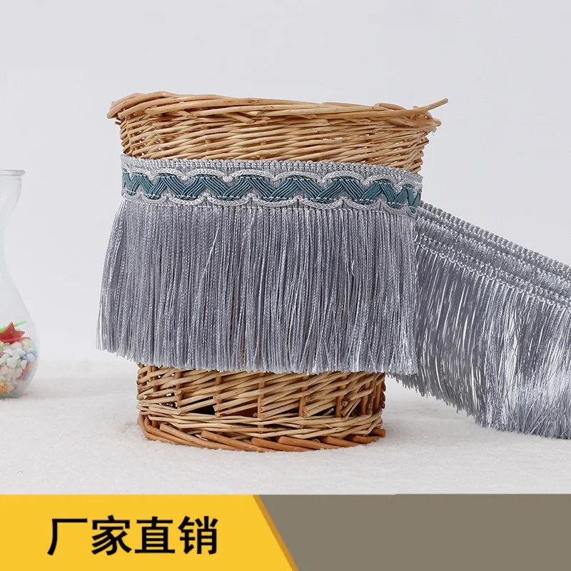 Long Fringe Tassel Lace Trim Embroidery for Clothing Sewing Curtain Accessories Fringes Ribbon Decoration Tassels Trimmings