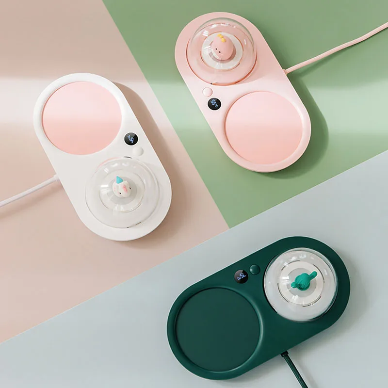 Термостатическая грелка для кофе, молока, чая с функцией ароматерапии, 20 Вт