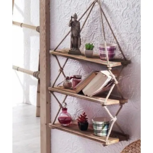 Times Bookcase Shelf Wall Rack Tree Wood Rack 5112