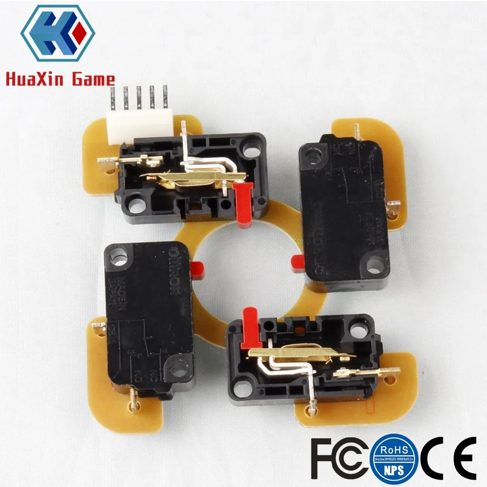 5Pin Micro Switch for Original Sanwa Joystick, Arcade, Genuine Sanwa, Original TP-MA PCB OMRON, JLF-TP-8YT, Mad Catz TE Stick