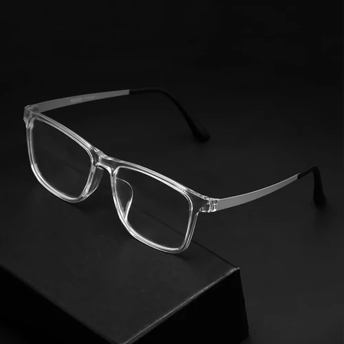 Imagen 2 del producto Gafas ultraligeras a la moda, montura óptica de borde completo TR-90, gafas graduadas para hombres y mujeres, gafas