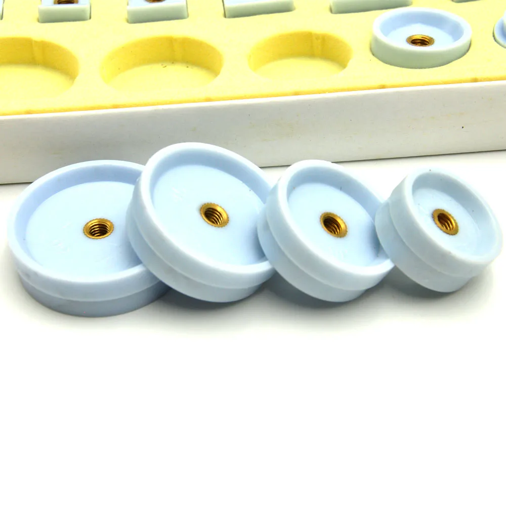 20pcs/set Nylon Derlin Watch Press Dies Set ,4 Watch Case Back Cover Crystal Closer Replacement  Watch Press Dies