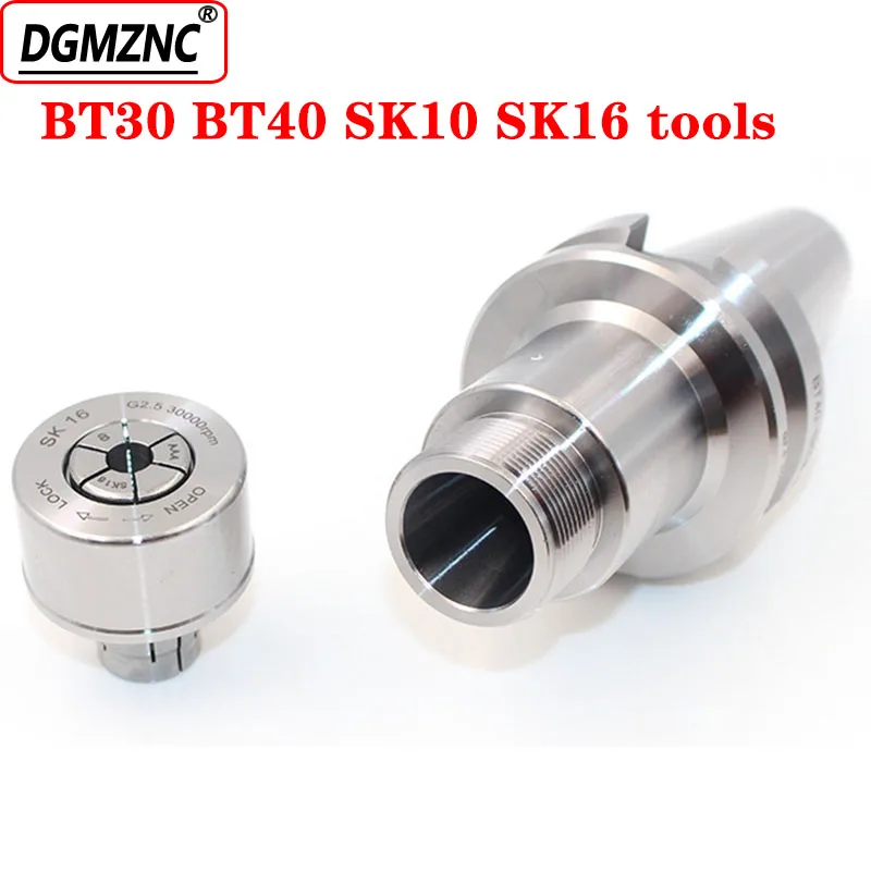 Precision 0.002mm BBT40 BT30 SK10 SK16 GSK10 GSK16 60L 90L high speed toolholders cnc spindle tools