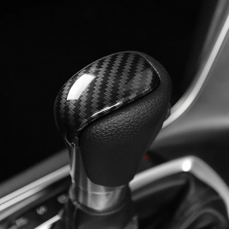

SBTMY Automobile carbon fiber Gear head decorative patch For Honda Accord 10th 2018 2019