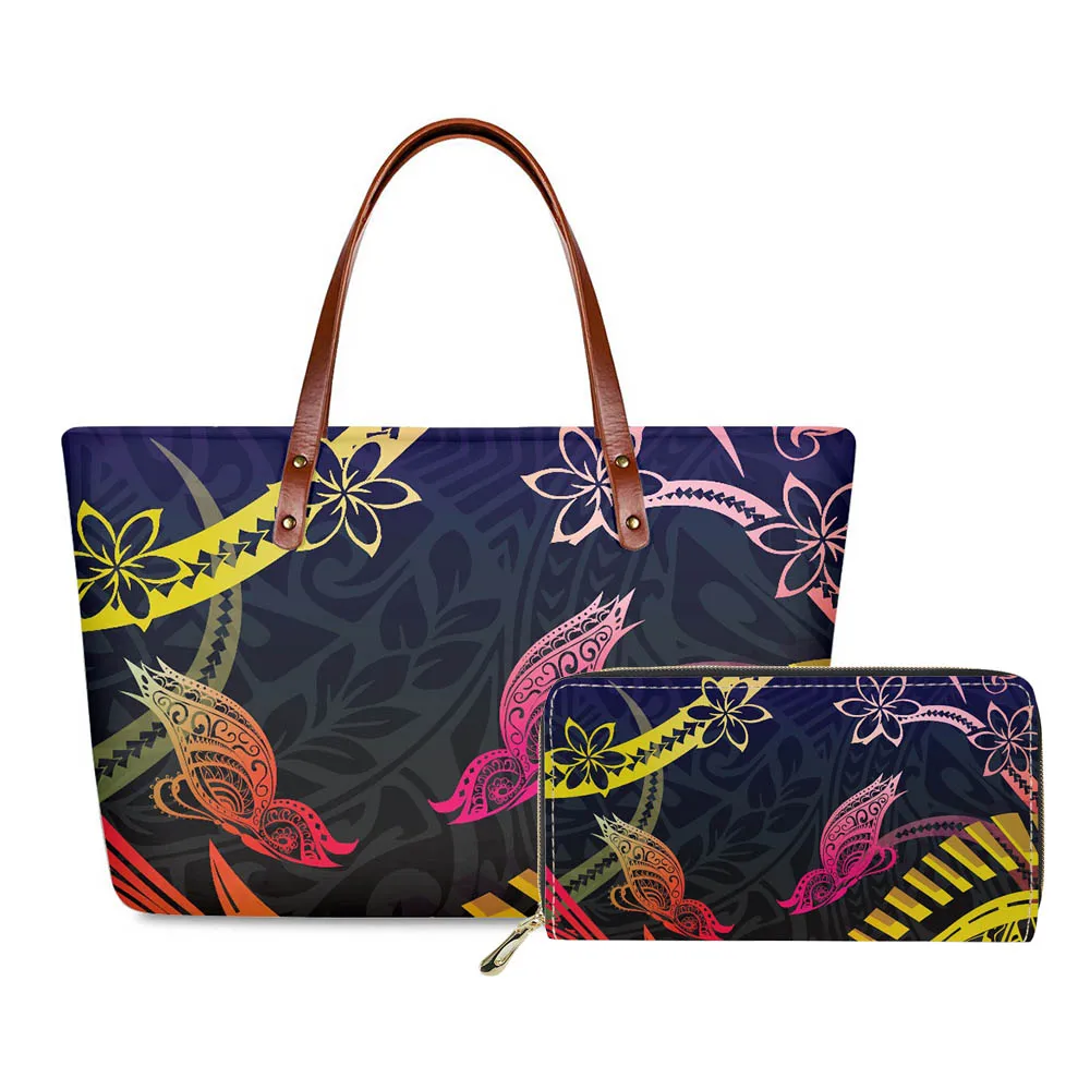 Hycool Designer Bag Hawaii Tropical Flower Printing Travel Bag Bolsa De Viagem 2022 Cheap Women's Bag With Free Shipping