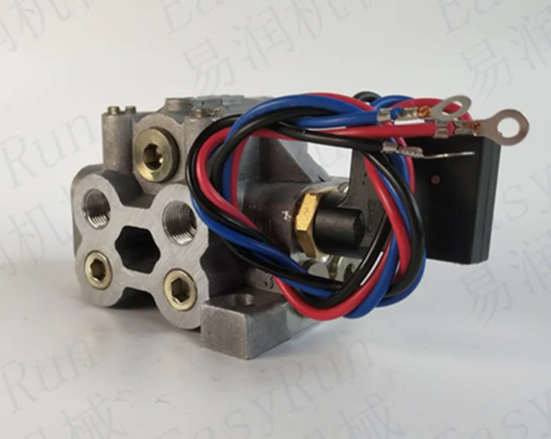 Distribuidor de graxa quâficado de bloco de graxa tipo U-6M progressivo 6 vias com interruptor