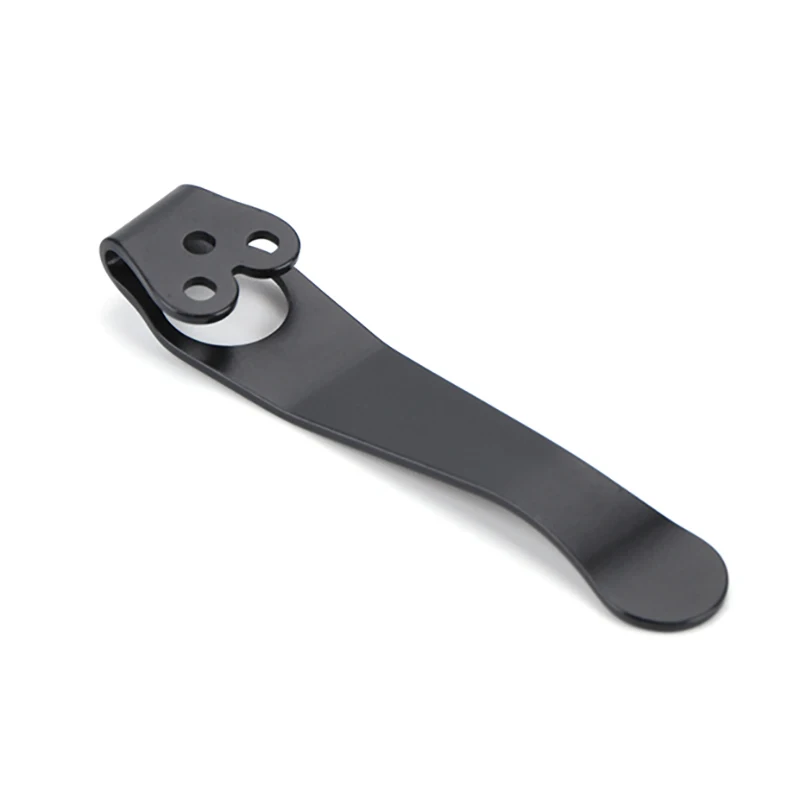 Imagem -05 - Titanium Back Clip Peça de Substituição para Spyderco Deep Carry Clip Bolso 3-hole Design Acessórios Faca Alta Qualidade C81 C10 C11