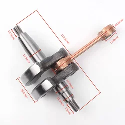 2019 New Model New model crankshaft for 1E44F-5,52CC brush cutter grass trimmer whipper snipper