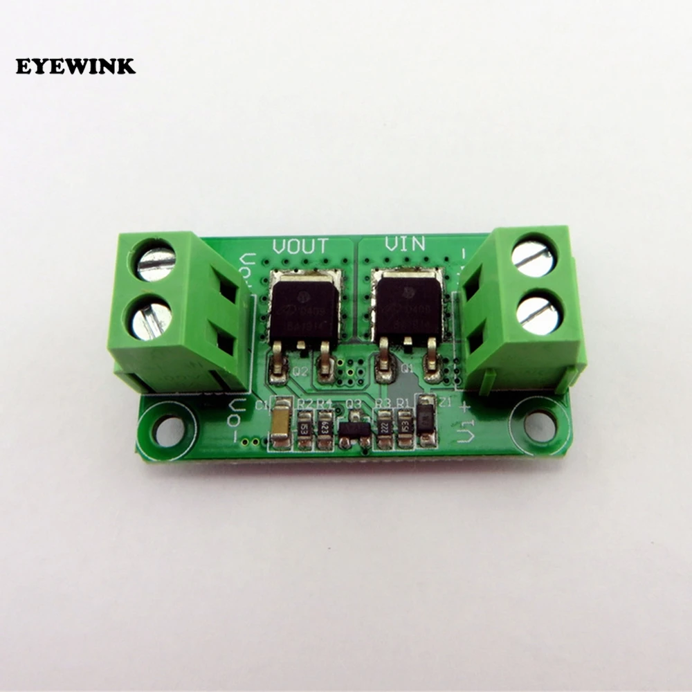 Battery charging anti reverse connection board ideal diode battery charging anti polarity connection 8A common ground