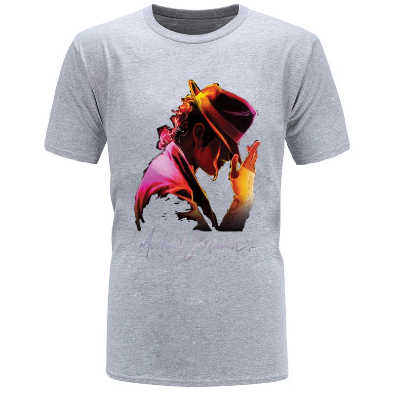 Michael Jackson T Shirt Brand New Fashion Men T-shirts Musician Hip Hop Short Sleeve Crazy Tshirt Cotton O Neck Mens Tops & Tees