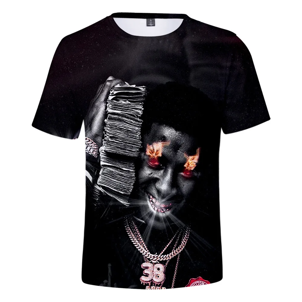 

YoungBoy Never Broke Again 3D T Shirt Men Women Hip Pop Streetwear Casual Short Sleeve Cool Tshirt Funny Tees Top Couple Clothes