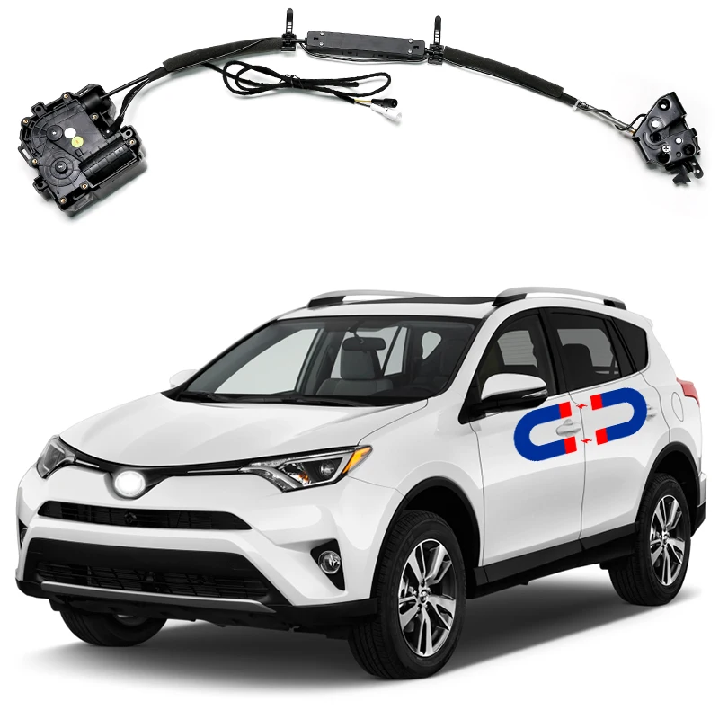 For Toyota RAV4 Electric suction door 2015 Automobile refitted automatic locks Car accessories Intelligence Soft Close