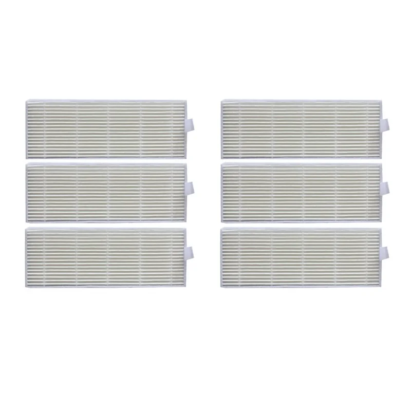 مجموعة قطع غيار لمكنسة كهربائية روبوت Cleanmate S950 ، فرشاة جانبية ، فلتر Hepa