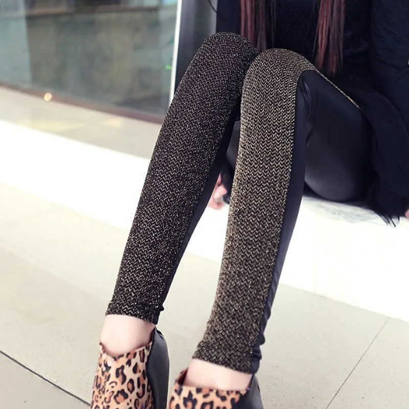 Legins ผู้หญิงออกกําลังกายยืดซิปกางเกงขายาวหญิง Slim Leggins Punk Gothic ฟิตเนส Jeggings สีดํา Yuqung