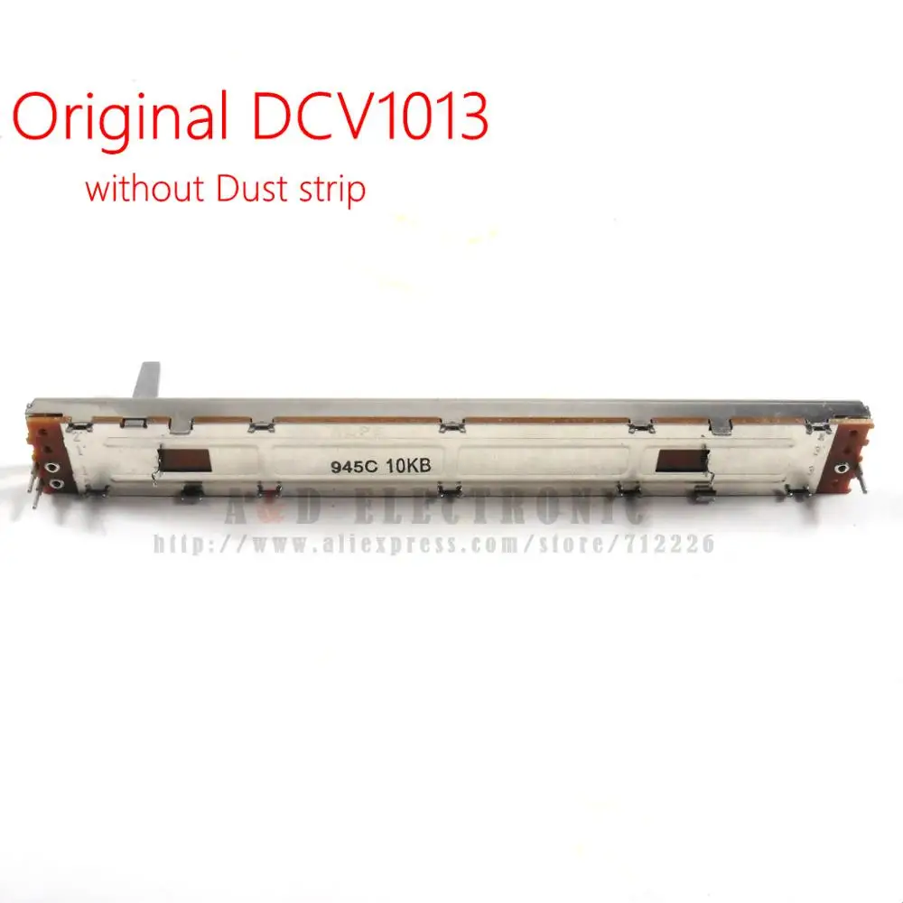 2PCS New update PITCH SLIDER / FADER X DCV1013 For Pioneer CDJ1000 MK2 & MK3 CDJ2000 NEW CDJ 1000 2000 without Dust strip