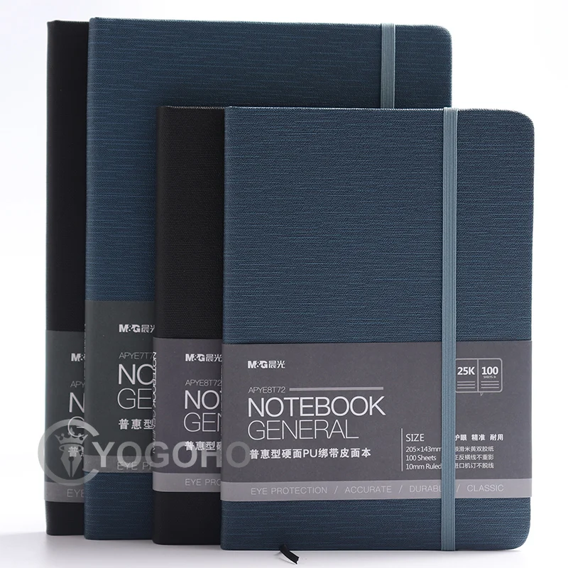 M & G 18K/25K Leder hardcover 100 seiten Tagebuch Büro & Schule notizblock lieferungen Schreibwaren Notebook neue schule liefert notebook