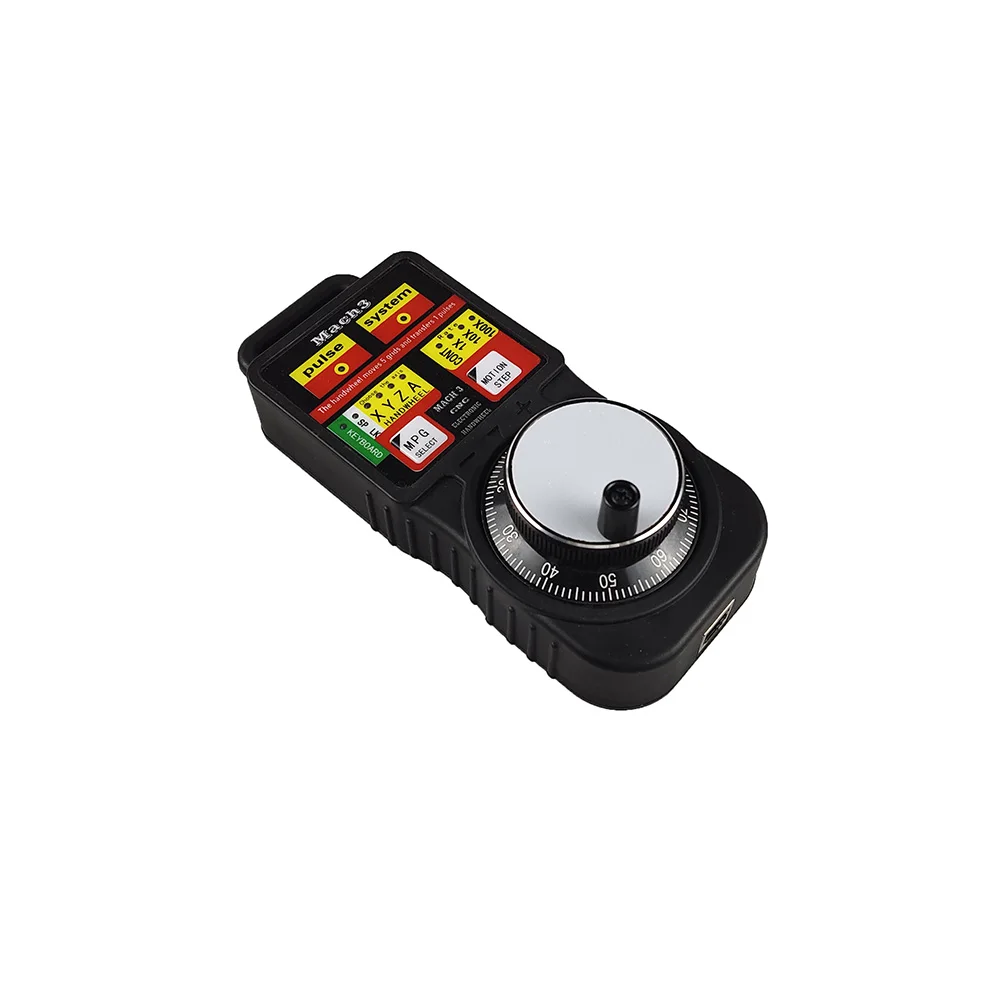 MACH3 4-assig elektronisch handwiel USBCNC industriële handmatige besturing pulsgenerator handmatige pulsgenerator