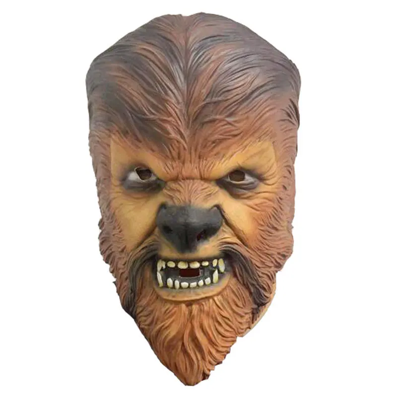 Masked film Force Awakening ape man  mask Halloween latex mask headset Cosplay Parenting Christmas alien mask  masquerade masks