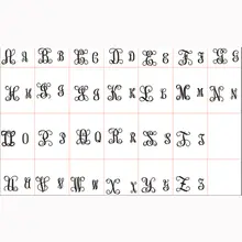 Custom Monogram Name Necklace #5