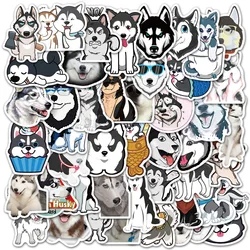 50PCS Husky Cartoon Stickers Cute Animals Dog Graffiti For Car Suitcase Skateboard Phone Laptop DIY Stickers Skateboard Sticker