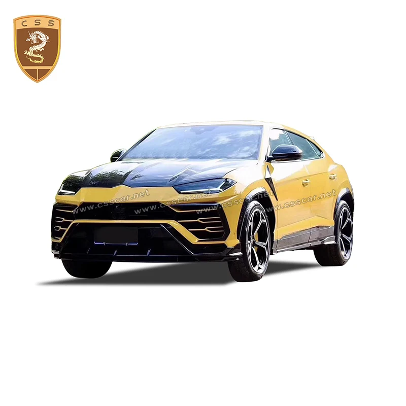 

Car Body Kits Carbon fiber front lip rear diffuser side skirts rear spoiler for Lamborghini Urus TOPCAR style