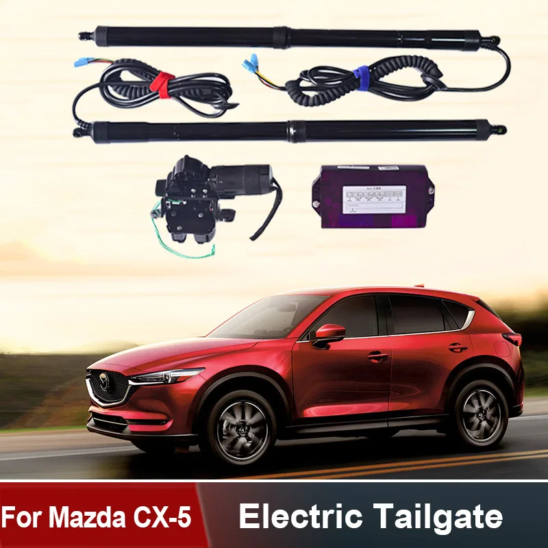 

Для Mazda CX-5 CX5 2013 + контроль багажника Электрический Багажник автомобильный подъемник открытие багажника дрейфующий привод комплект питания ножной датчик