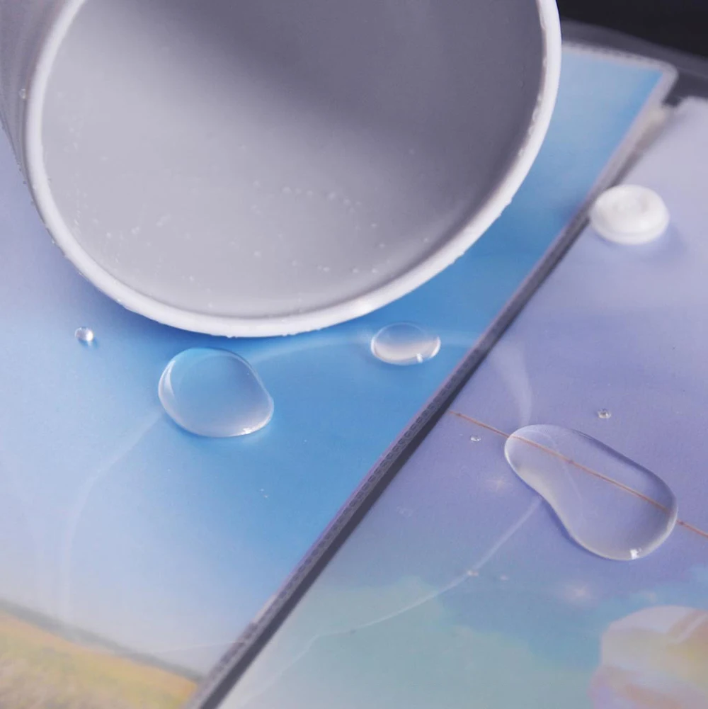 A4 File Bag Plastic Envelope Transparent Document Waterproof Folder With Snap Closure School Test Paper PackagingOffice Supplies