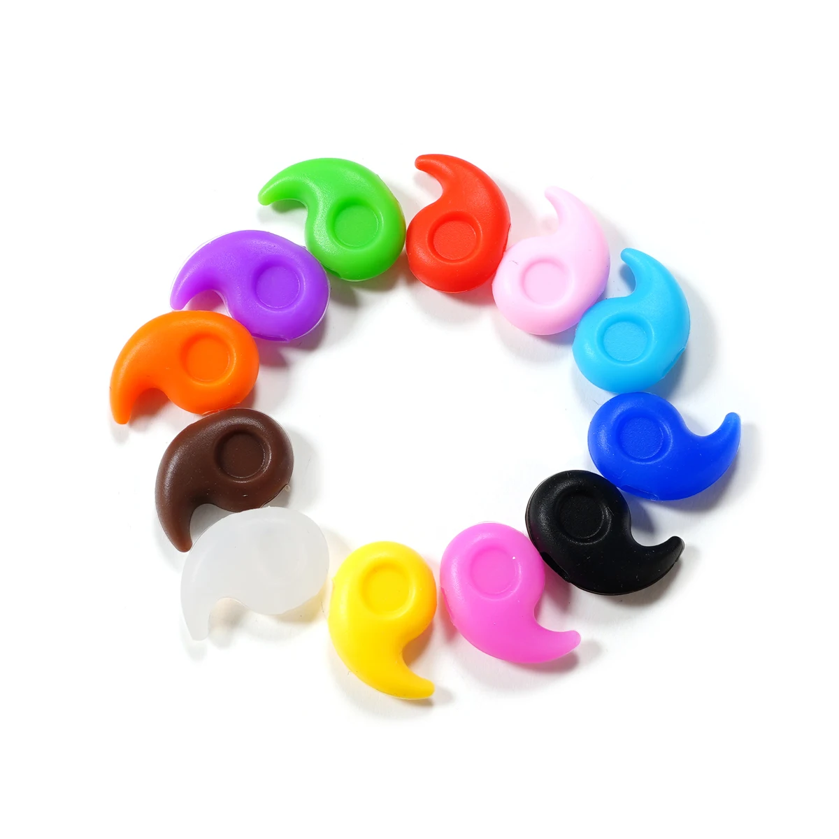 Kids Comfort Eyewear Spectacle Cute Colorful Glasses Ear Grip Hooks Eyeglasses Silicone Anti-slip Protector Retainer for Adults