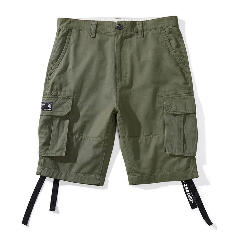 New 2022 Mens Clothing Summer Branded Casual Outdoor Military Pocket Male Cargo Shorts Homme Twill Cotton Camouflage Men Shorts