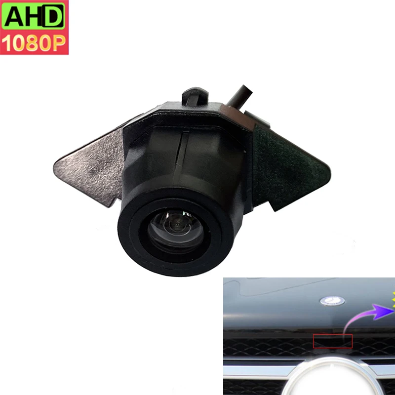 

Wide Angle 1920*1080P AHD Night Vision Car Front View Camera for Mercedes Benz C Class W204 C180 C200 C280 C300 C350 C63 AMG