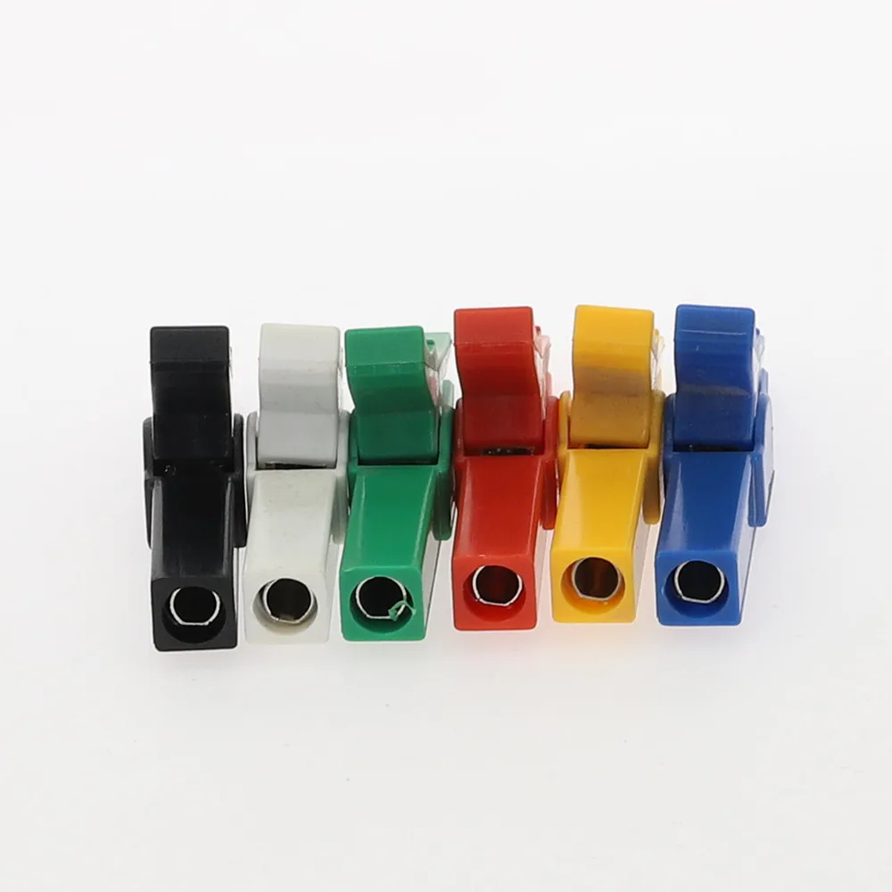 1pcs Battery Test Clip 55MM HV Alligator Clip For Banana Plug 4mm Multimeter Pen Cable Probes Crocodile Clip