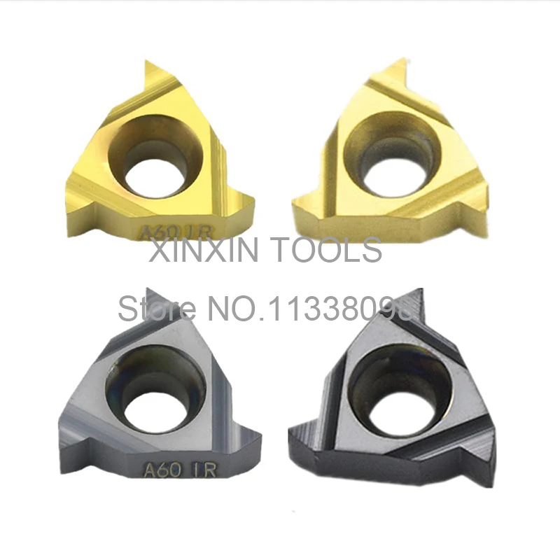 

06 08 11 ER A60 A55/06 08 11IR A60 A55 Threaded Turning Carbide Insert,PVD Coating Lathe Inserts 55 60 degree Cutting Steel