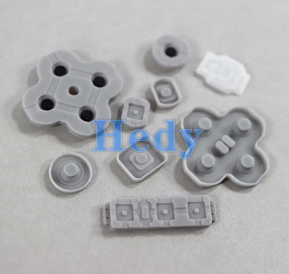 2 مجموعات موصل المطاط زر سيليكون الوسادة عدة لنينتندو سويتش لايت JoyCon اليسار الأيمن استبدال وحدة التحكم إصلاح أجزاء