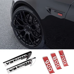 V8 V12 BITURBO TURBO 4MATIC 700 800 900 Fender Side Emblem Insignia Badge For Mercedes G W463 W205 W213 X253 W218 117