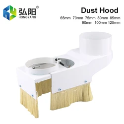 CNC Woodworking Vacuum Cleaner Dust Collecting Brush 65mm-100mm Diameter, Used For Engraving And Milling Cutter Dust Removal