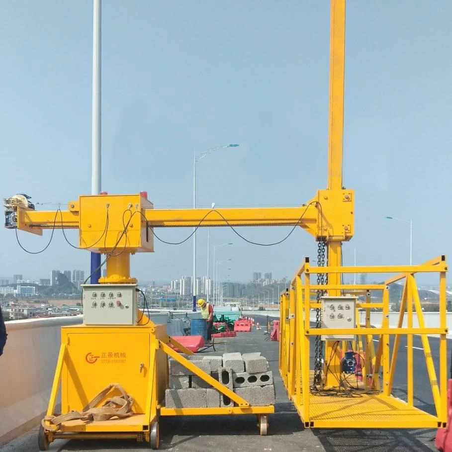 Under Bridge Acess Unit Unilateral Signle Side Crane Pipe Line Installation Platform