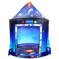 Kids Play tent indoor Boy Rocket play house Teepee Tipi  Girl toy house princess room baby castle home baby yurt gifts