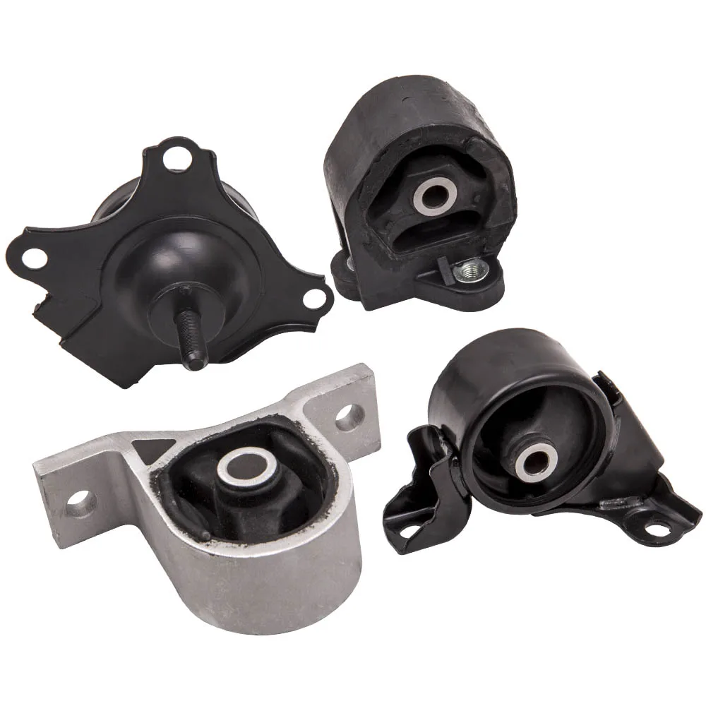 4PCS Motor Mount & Transmission Mount for Honda Civic 1.7L 2001-2005 Auto Trans EM-9204 A6591