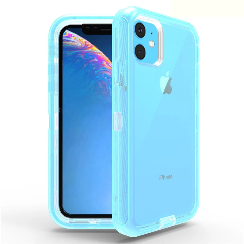 Custodia Defender per iPhone 16 15 13 14 11 12 pro Max Mini Cover antiurto per iPhone 6 6S 7 8 Plus X XS Max XR Custodia pesante in gomma