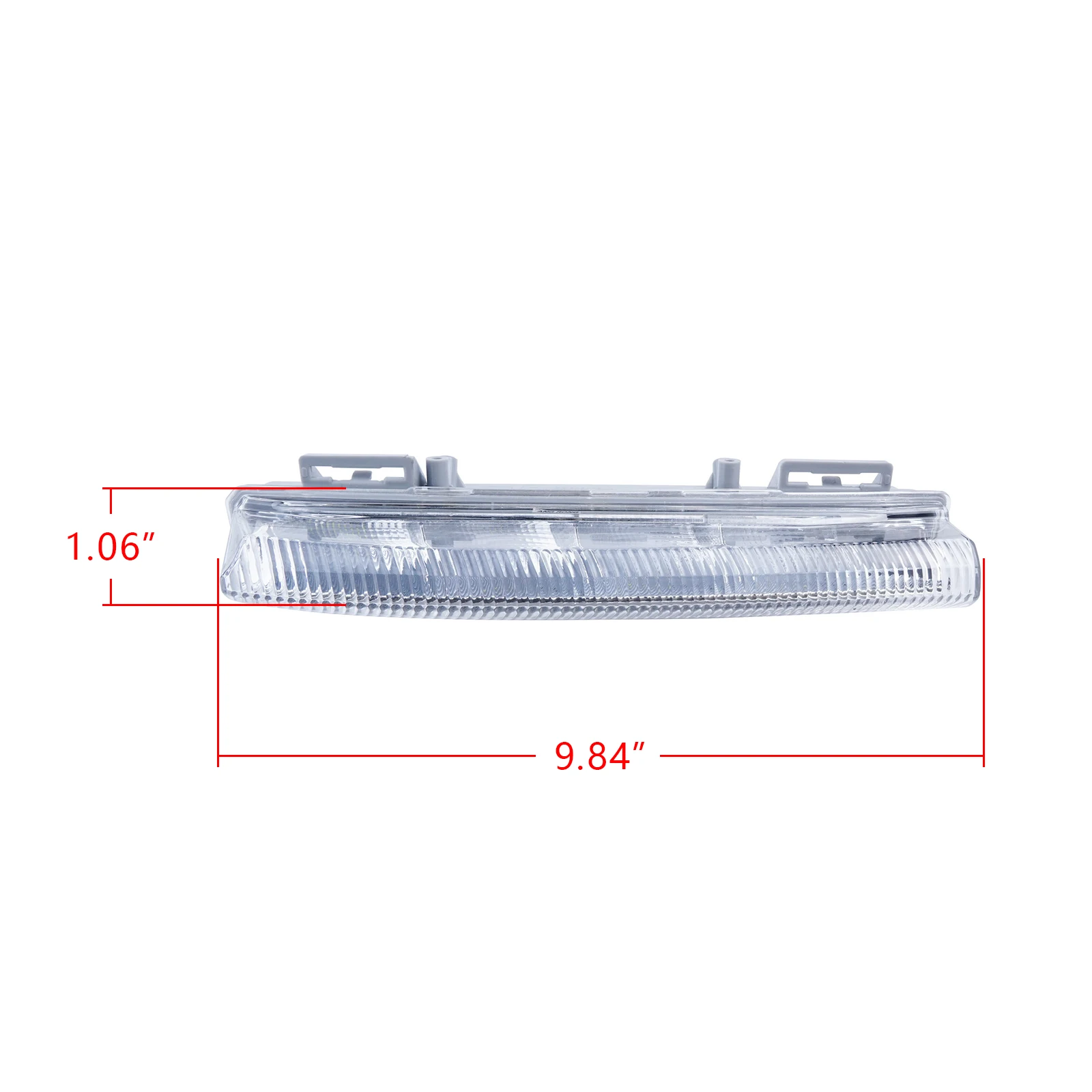 Fit For Mercedes Benz C E SLK Class W204 W212 R172 Right LED Front Fog Daytime Running Light Lamp DRL White